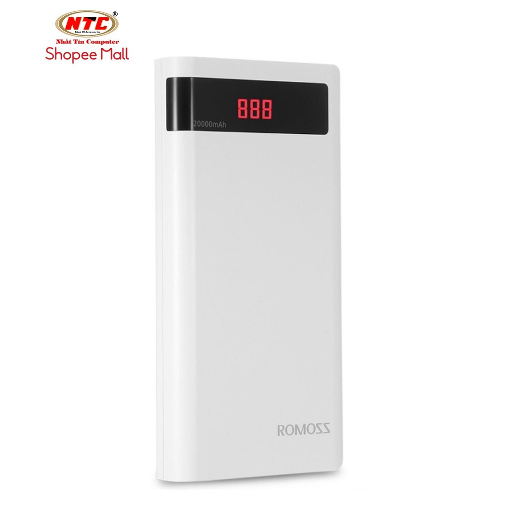 Pin sạc dự phòng cao cấp Romoss Sense 6P 20000mAh