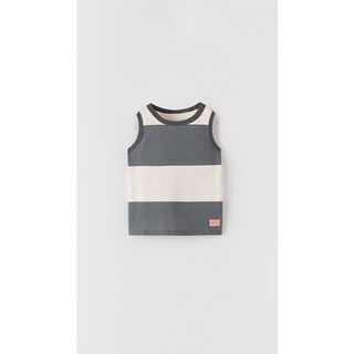 Phông 3 lỗ kẻ Zara cho bé