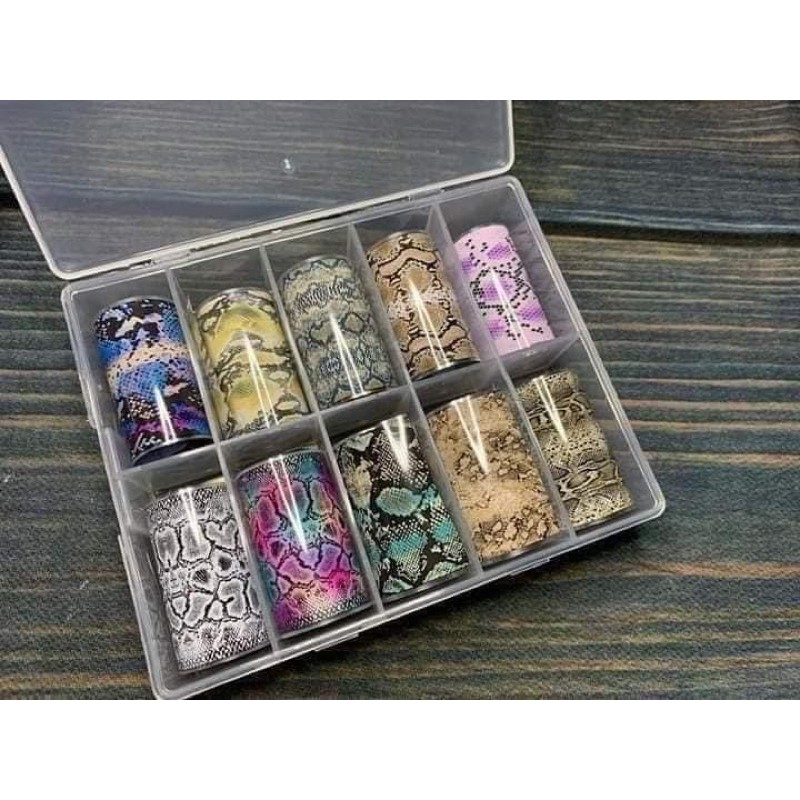 LƯỚI GIẤY BẠC ĐẮP ẨN TRANG TRÍ MÓNG NHIỀU MẪU MÃ CHUYÊN DỤNG CHO DÂN LÀM NAIL