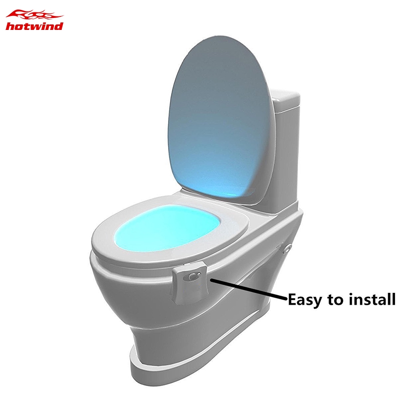 Đèn Led Cảm Biến Chuyển Động 8 Màu Cho Bồn Cầu
