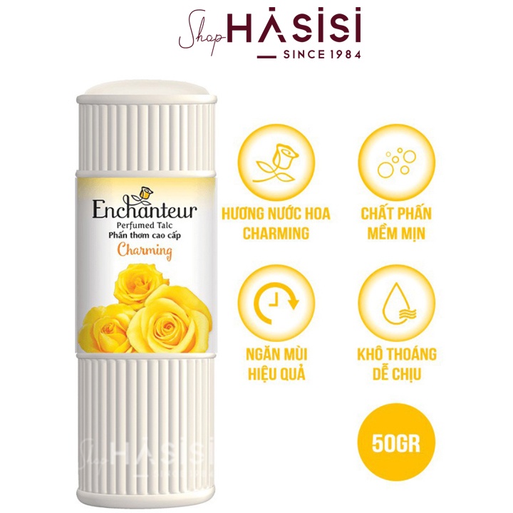 Phấn Thơm ENCHANTEUR - Perfumed Talc 50g