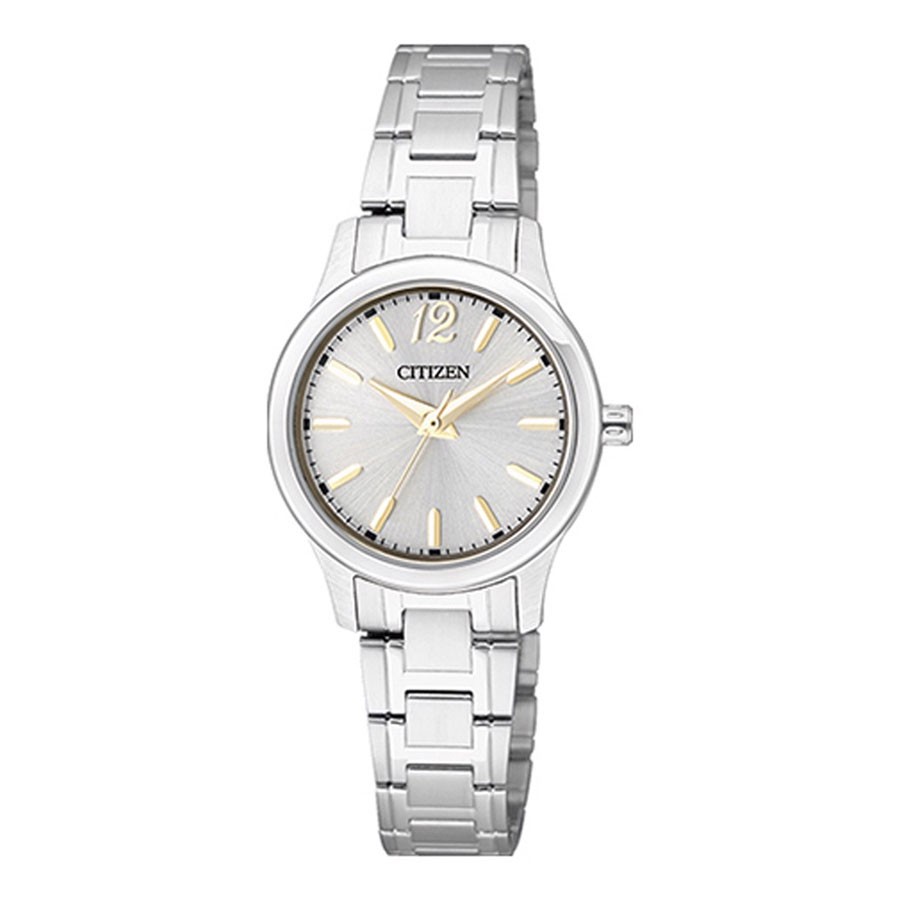 Đồng Hồ Nữ Citizen Dây Thép Không Gỉ EL3038-57A - Mặt Trắng