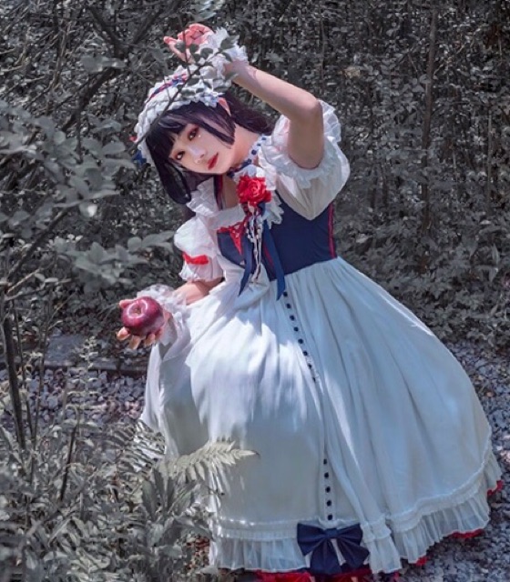 Fullset đầm LOLITA OP Bạch Tuyết Disney Sincerity chính hãng