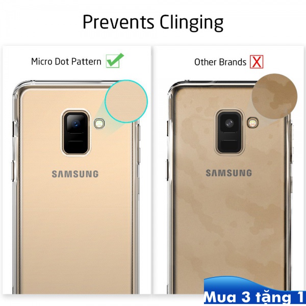 Ốp điện thoại TPU trong suốt cho Samsung Galaxy A3 A6 A7 A8 A9 A01 A10 A11 A12 A20 A21 A30 A31 A40 A41 A42 Core Plus 2016 2017 2018