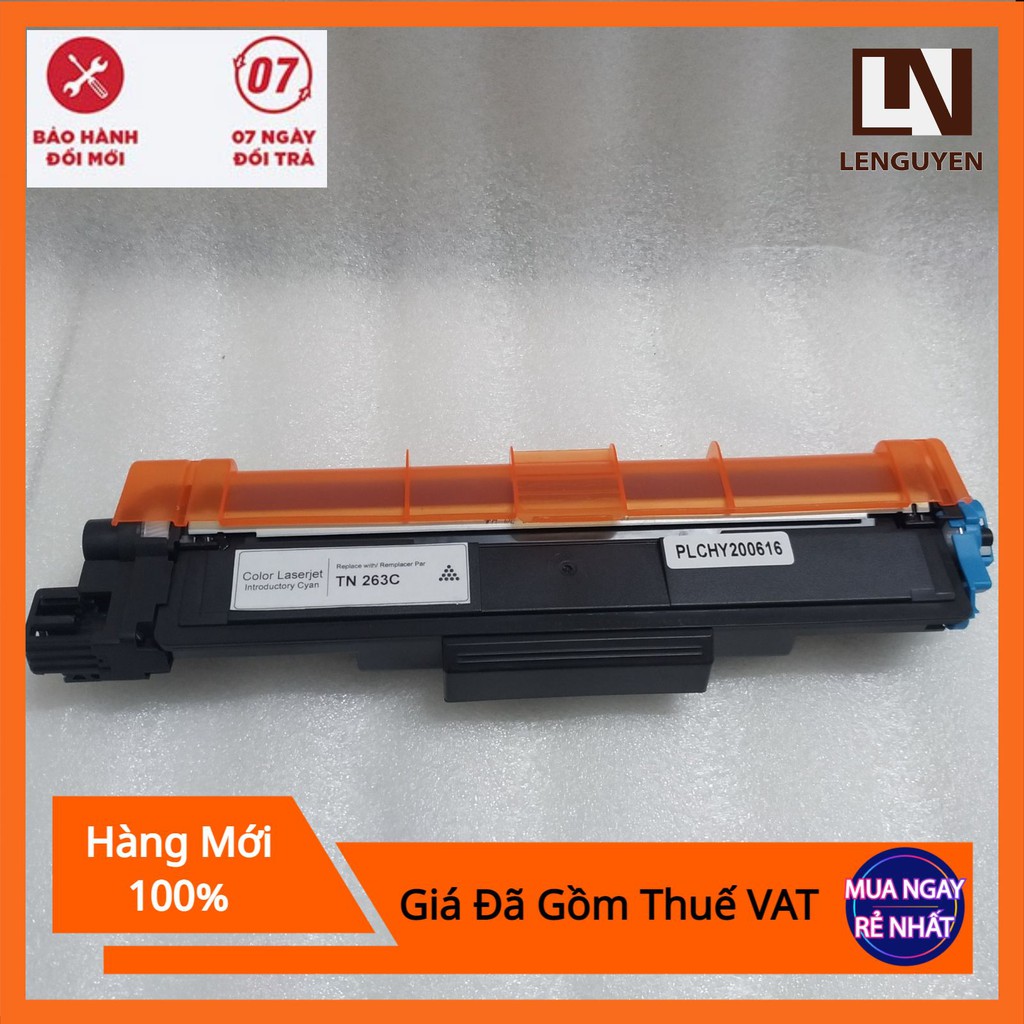 Hộp Mực TN263 BK/C/Y/M | Mực máy in Brother HL 3230CDN, 3270CDW, DCP 3551CDW, MFC-3770CDW, 3750CDW hàng nhập khẩu giá rẻ