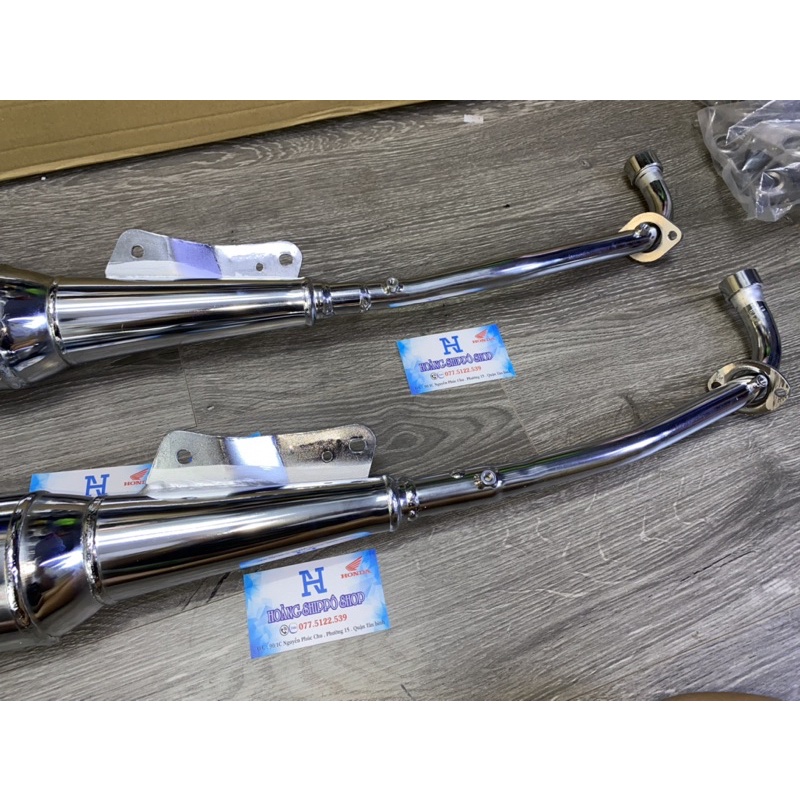 Pô wave 110 đít đen / đít xi chính hãng thái