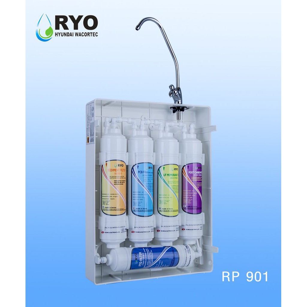[Miễn Phí Vận Chuyển & Lắp Đặt] Máy Lọc Nước RYO HYUNDAI RP901 - UF 5 cấp lọc, Không dùng điện, Nhập khẩu Chính hãng | BigBuy360 - bigbuy360.vn