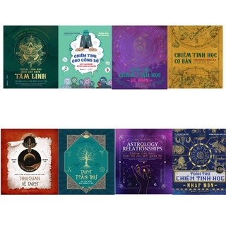 Sách - Bộ 08 quyển Chiêm Tinh - Tarot (ComBo, Lẻ, Tùy Chọn)