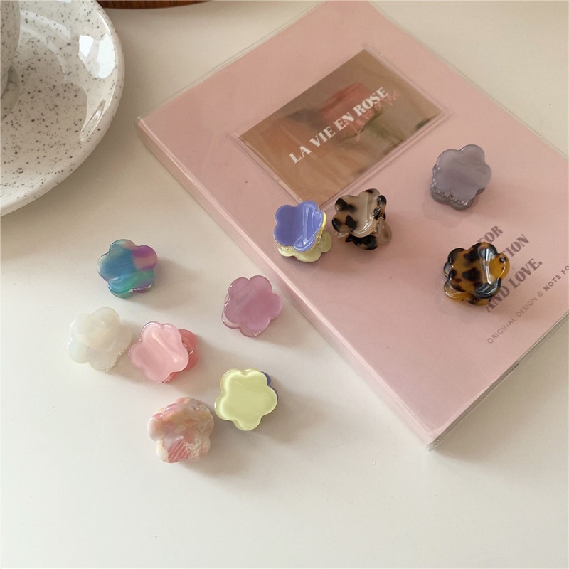 1 Kẹp Tóc Mini Hình Hoa Phong Cách Vintage Thời Trang Cho Nữ