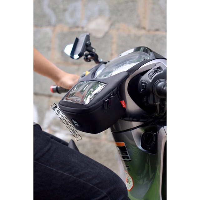 Túi Treo Đầu Xe Máy Chính Hãng Thương Hiệu Tam's - Để Điện Thoại, Đồ Dùng Tiện Dụng Cho Grab, Đi Phượt