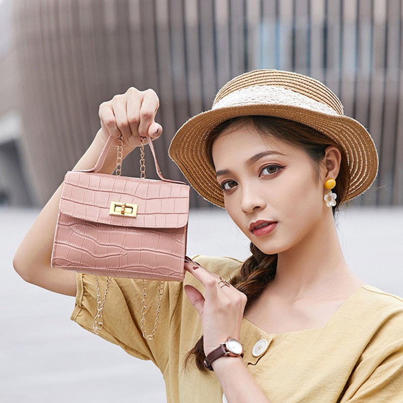 Túi Đeo Chéo Da Pu Thời Trang Nữ Tính