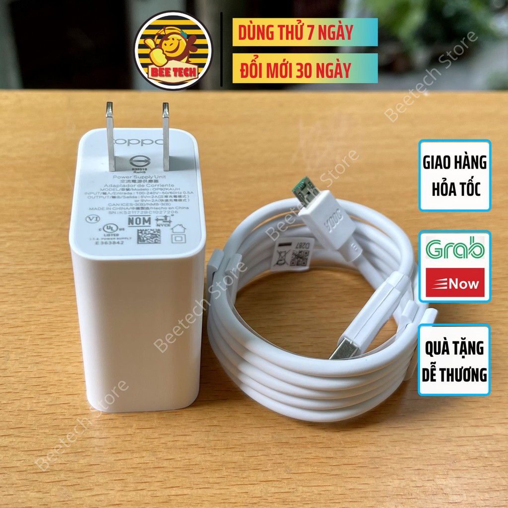 Bộ Sạc Nhanh OP-PO 18W Chuẩn Vooc Cho Điện Thoại OP-PO &amp; Realme - PHONG STORE