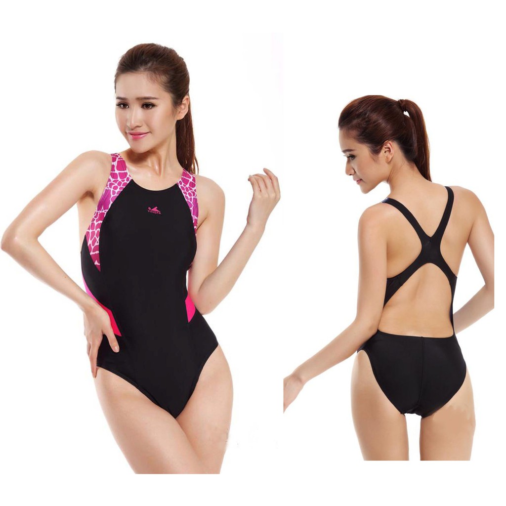 Bikini - áo bơi nữ chuyên nghiêp YingFa 946 (Không đệm ngực)