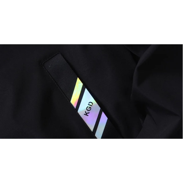 Áo khoác hoodie dáng rộng phối màu thời trang thu đông mới cho nam