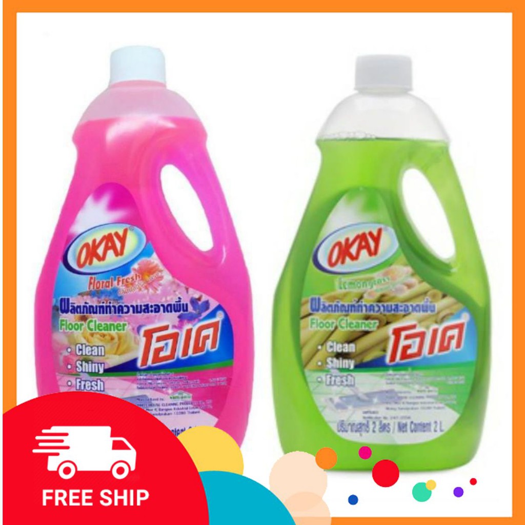 Nước lau sàn Okay 2000ml Thái Lan