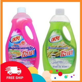 Nước lau sàn okay 2000ml thái lan