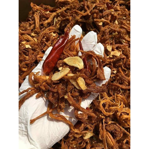 500g Heo khô cháy tỏi ngon