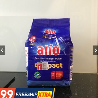 Bột rửa bát Alio gói 1,5kg NEW 2024 - tiết kiệm + sạch + mùi thơm nhẹ
