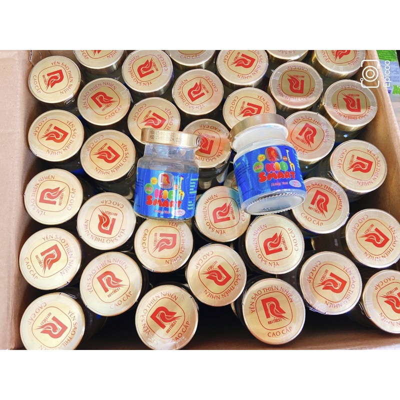 [ Date 2024 ] Set hũ 10 Yến sào Kidsmart