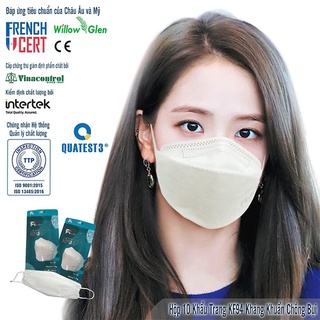 Combo 10 túi - 100 cái khẩu trang kf94 pt mask. túi 10 cái màu trắng. #kf94