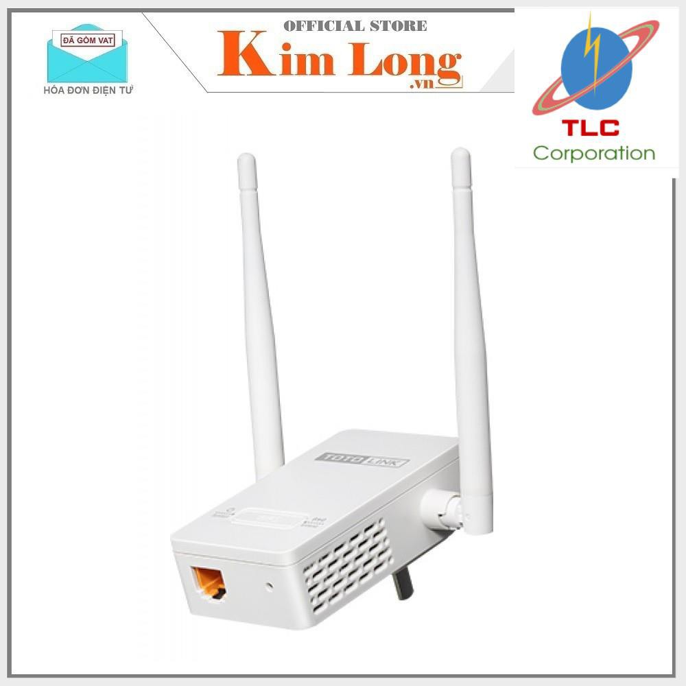 Bộ Kích Sóng Wifi Repeater 300Mbps Totolink EX200 - Hàng Chính Hãng