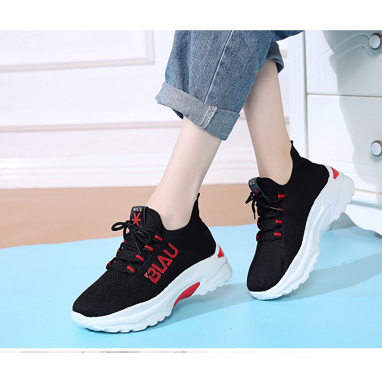 Giày Thể Thao Nữ Đế Cao MP1489 Giá Tốt
