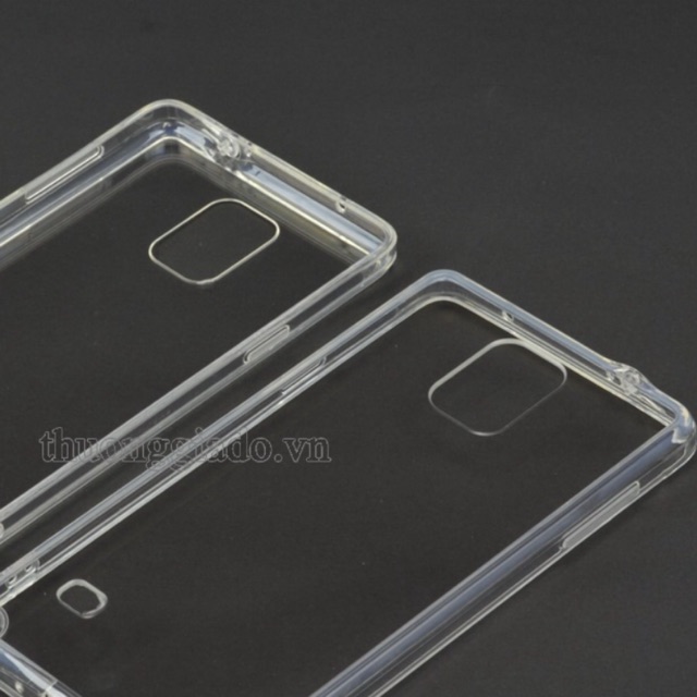 Ốp lưng dẻo cho Galaxy Note 4 silicon trong suốt