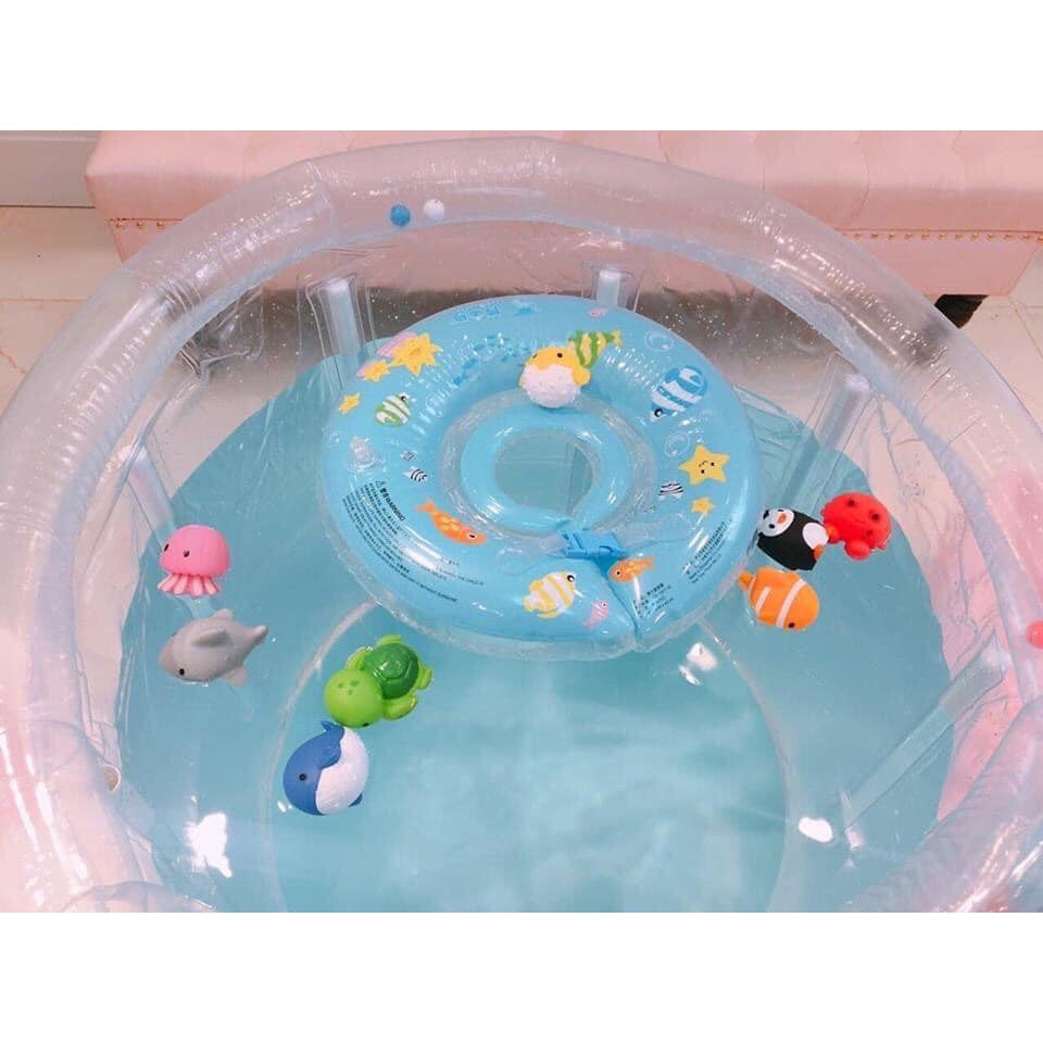 Phao cổ chống lật Doctor Dolphin, Phao tắm cho bé, hàng chính hãng màu sắc tươi đẹp cho bé