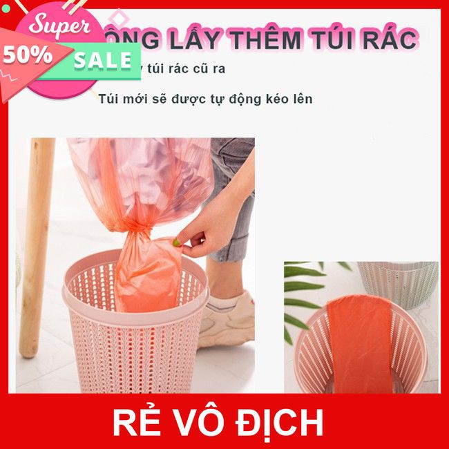 [XK][FREESHIP] THÙNG RÁC CÓ KHE THAY TÚI TỰ ĐỘNG [HCM]