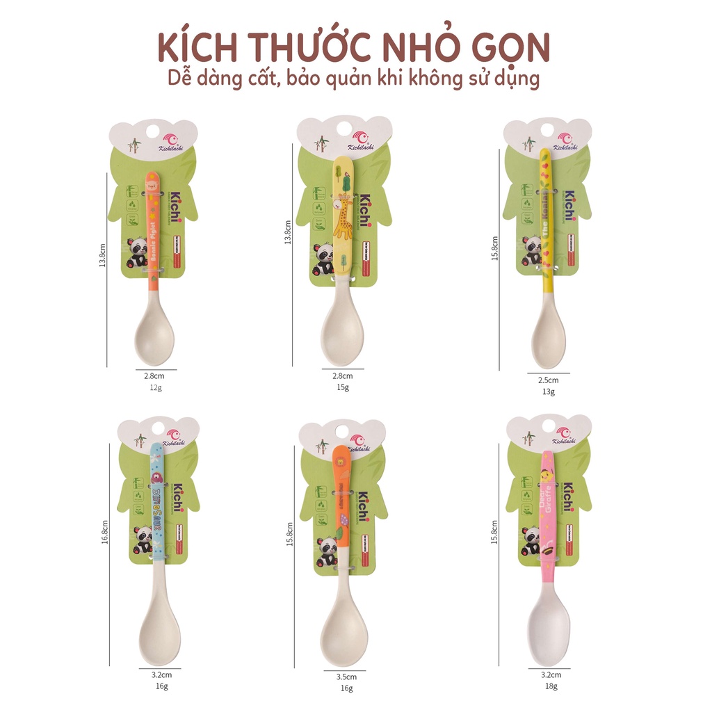 Thìa trúc ăn dặm Kichilachi