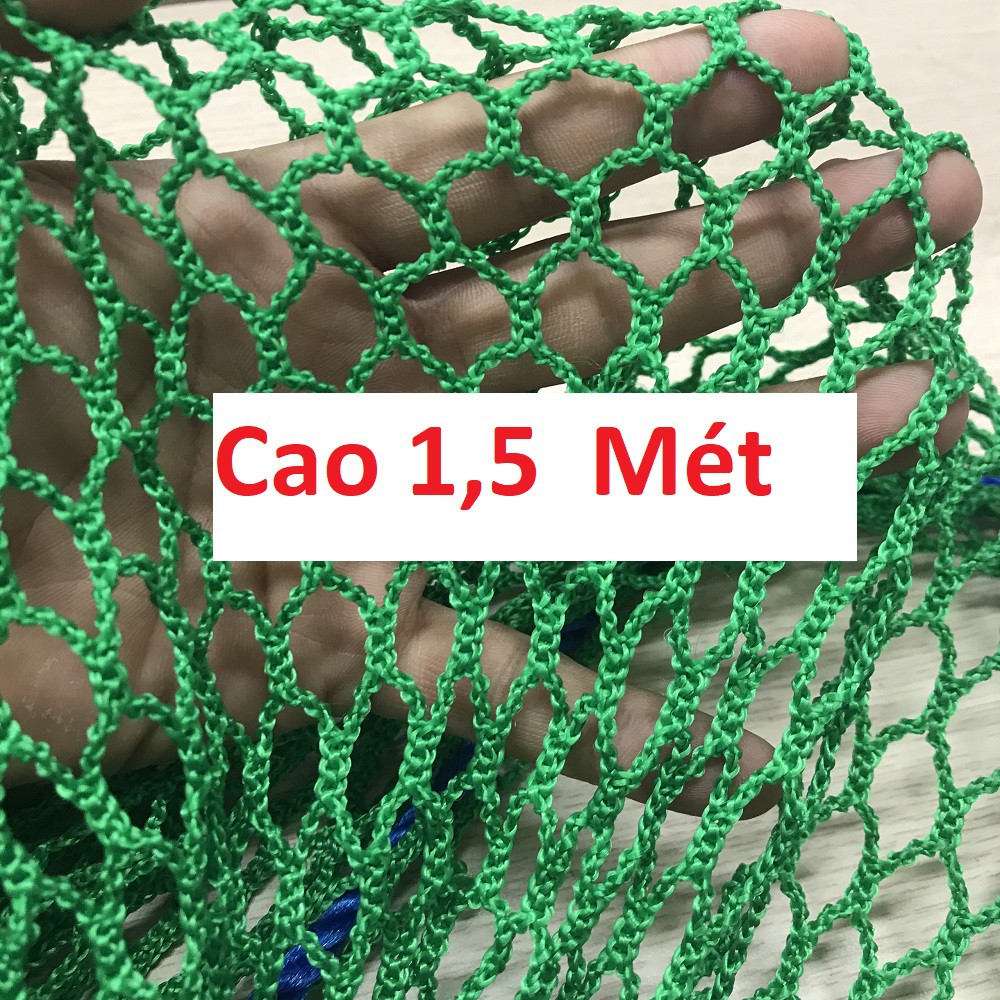 HOT 1,5 mét cao - Lưới che chắn hứng vật rơi, Quây lan can hành lang an toàn cho trẻ nhỏ, che chắn sân tenis Hàng có sẵn