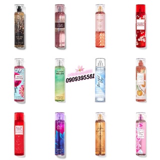 Xịt thơm body mist Bath and Body Works 236ml