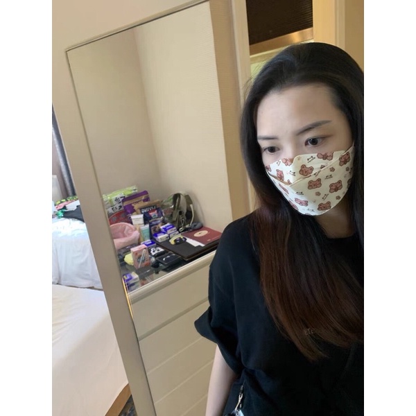 Khẩu trang Kf94 Hàn quốc hình hoạt hình dễ thương 10 cái