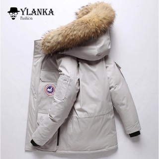 [VIDEO THẬT] Áo Khoác Nam Cao Cấp 2023 - Áo Khoác Mũ Lông Dày Ấm Áp