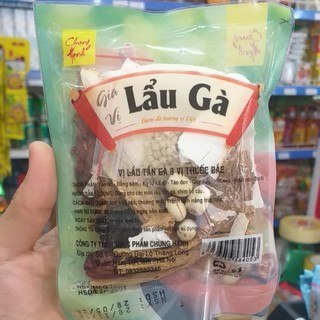 Gia vị lẩu gà 100g +-5g