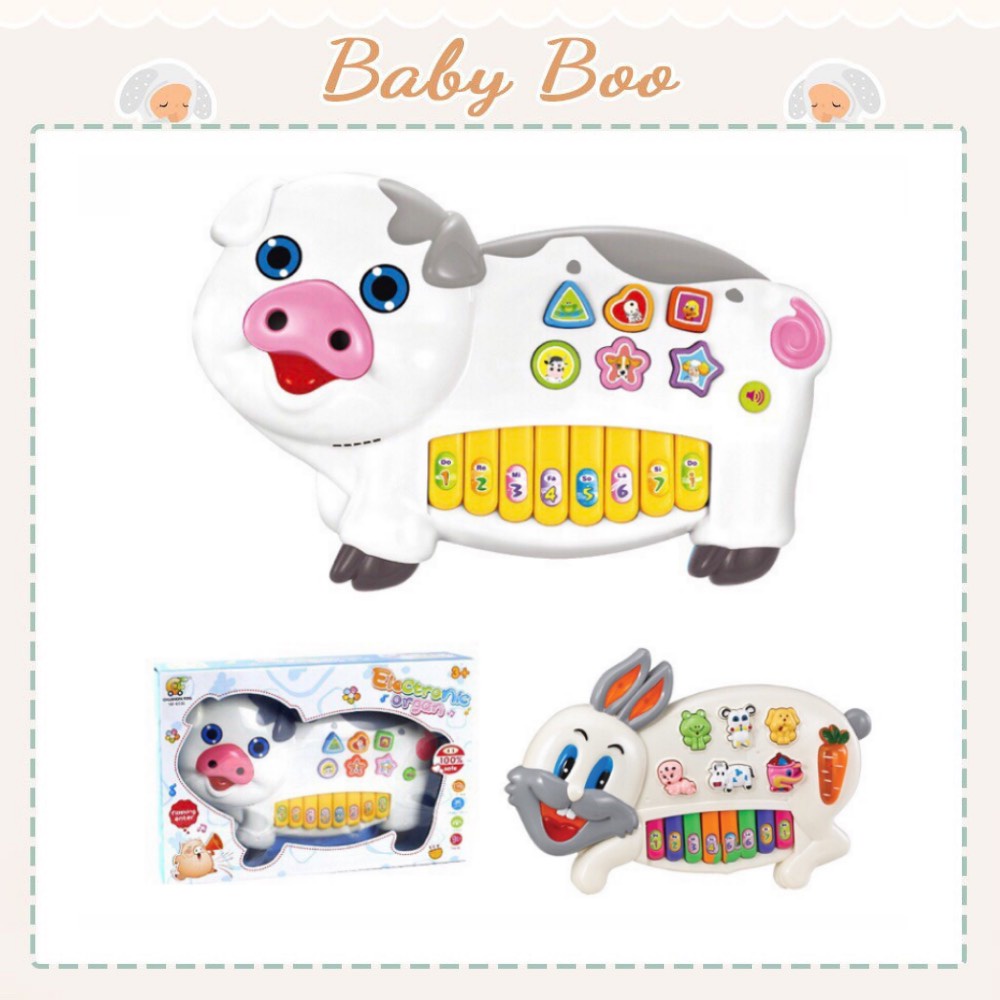 Đàn nhạc đồ chơi piano cho bé [ babyboo]