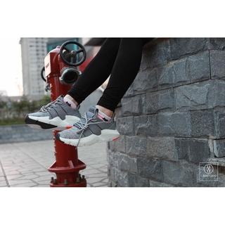 [HÌNH THỰC TẾ] Giày sneaker Prophere màu xám cam