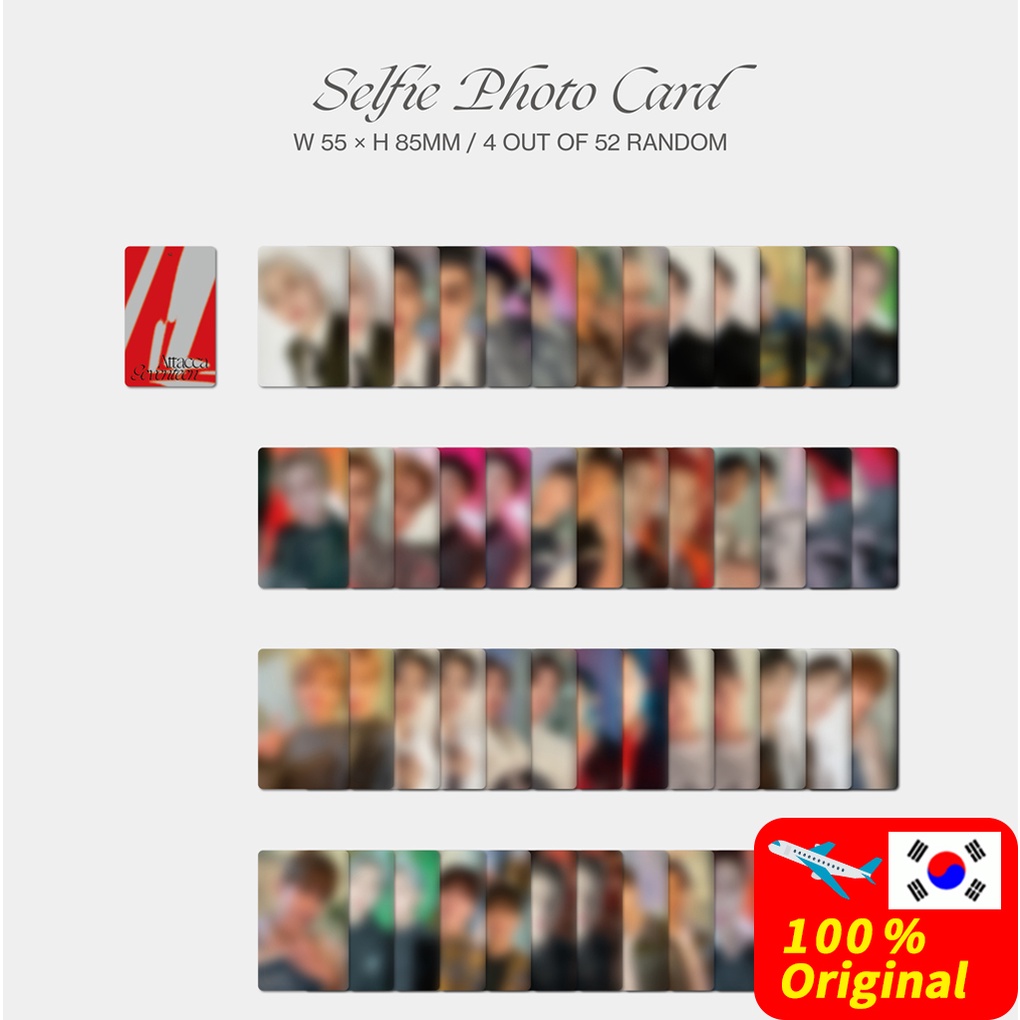 Mini album thứ 9 KPOP GOODS phiên bản nhãn CARAT Hybe SEVENTEEN Attacca