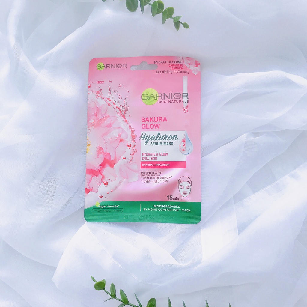 Mặt nạ Tinh chất Garnier Skin Naturals Serum Mask 28g