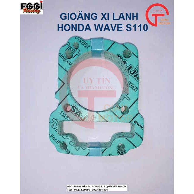 FCCI - GIOĂNG XI LANH HONDA WAVE S110 - 50 MIẾNG / 1 XẤP CHÍNH HÃNG