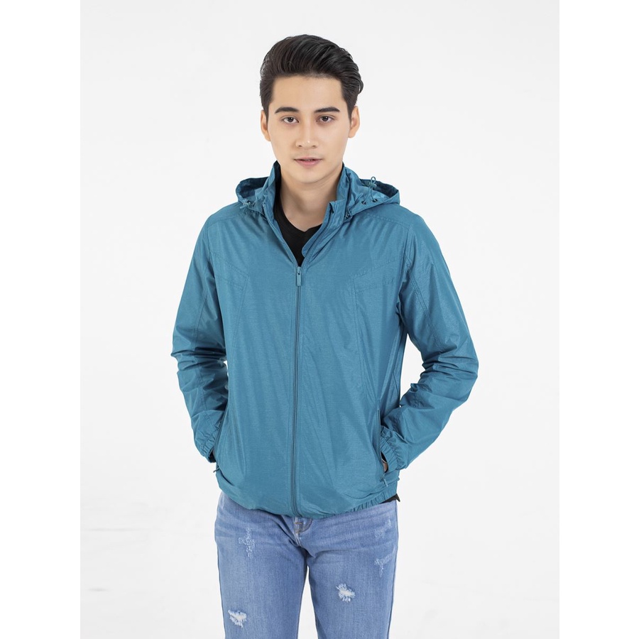 Áo khoác gió nam 2 lớp ARISTINO mũ tháo rời TAG 1250K  AJK003W9