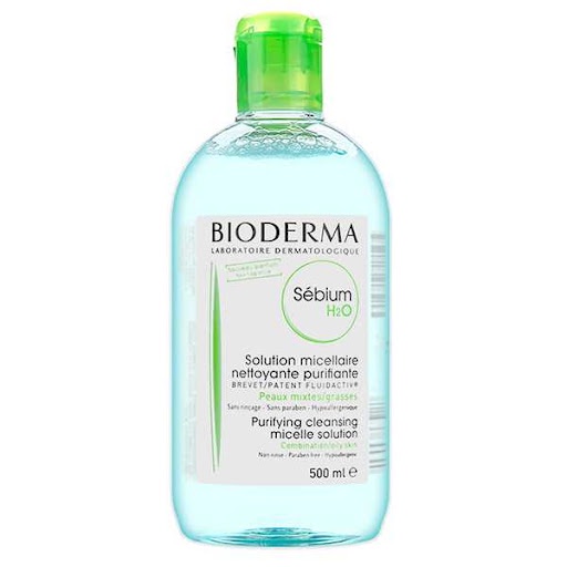 Nước Tẩy Trang Bioderma H2O 500ml  Hồng, Xanh 500ml- Nhập khẩu hàng chính hãng  - 𝐃𝐫.𝐋𝐲́ 𝐇𝐨𝐚̀𝐧𝐠 | BigBuy360 - bigbuy360.vn