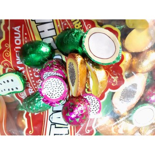 Bánh kẹo tết - 100g kẹo socola hoa quả