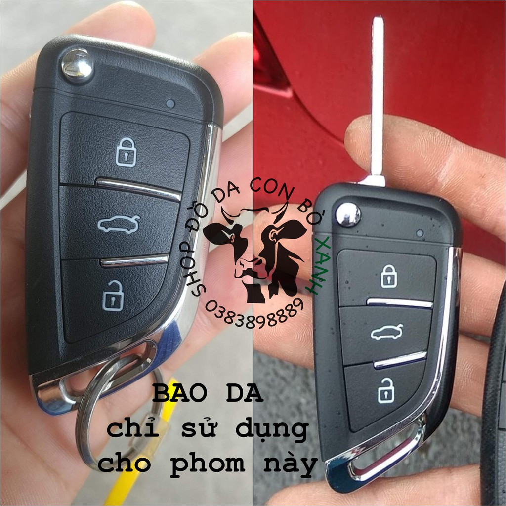 Bao da chìa chế, chìa độ, chìa gập C003