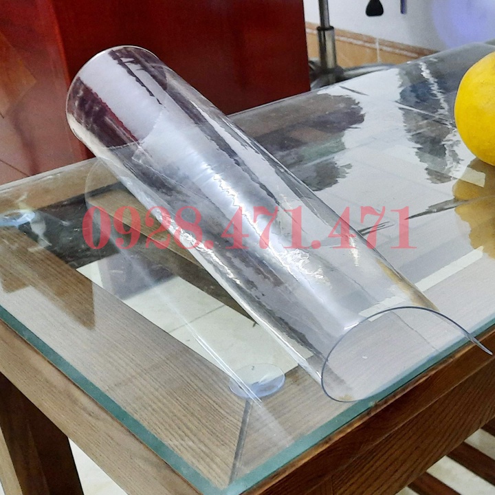 Tấm Nhựa Dày 1mm | Nhựa Mềm Trong Suốt Khăn Trải Bàn Chống Nước | Tấm Nhựa PVC Trải Giường, Lót Vai Gáy