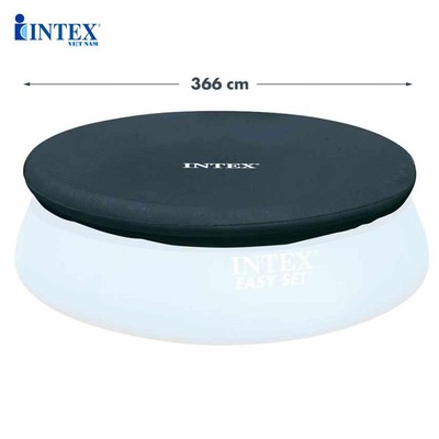 Tấm phủ bể dành cho bể bơi cổ phao 3m66 Intex 28022