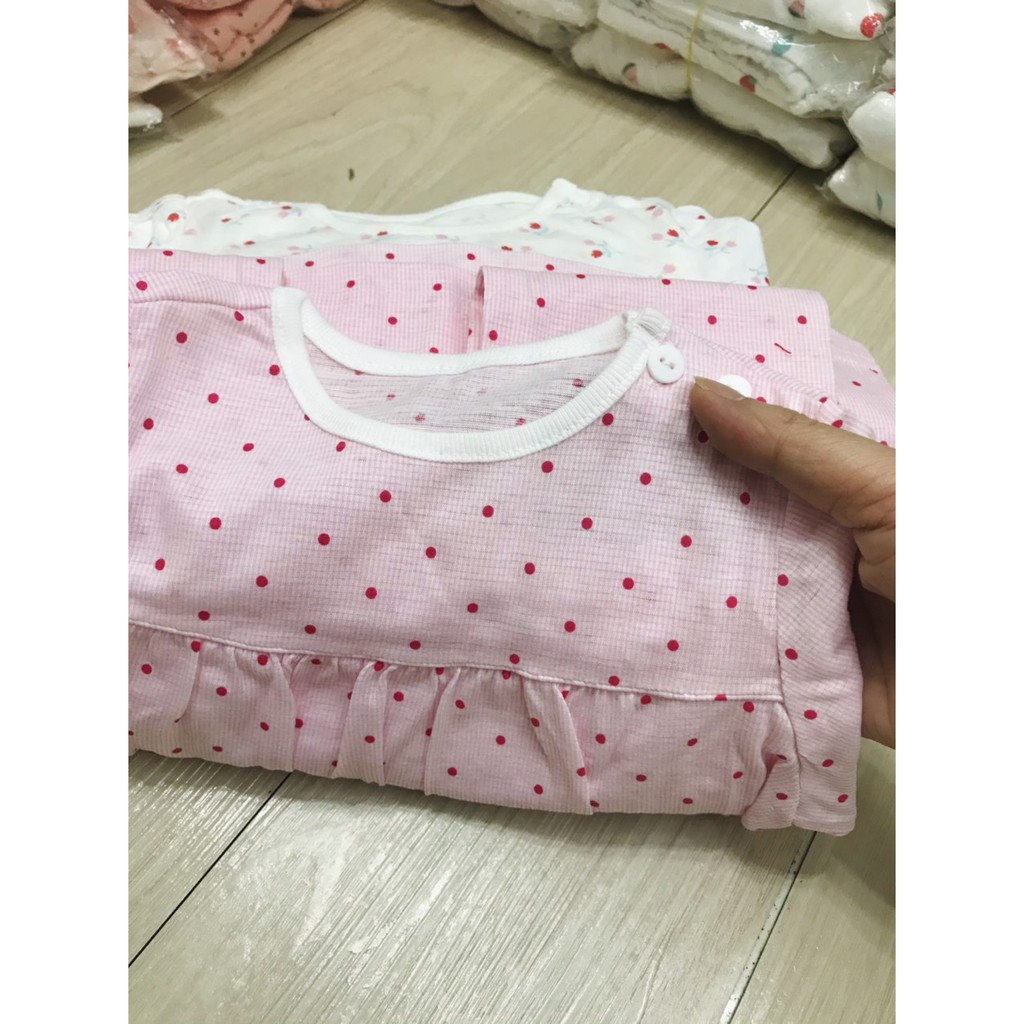 Đồ bộ xuất Hàn dài tay cho bé cotton Hàn mềm- BD7