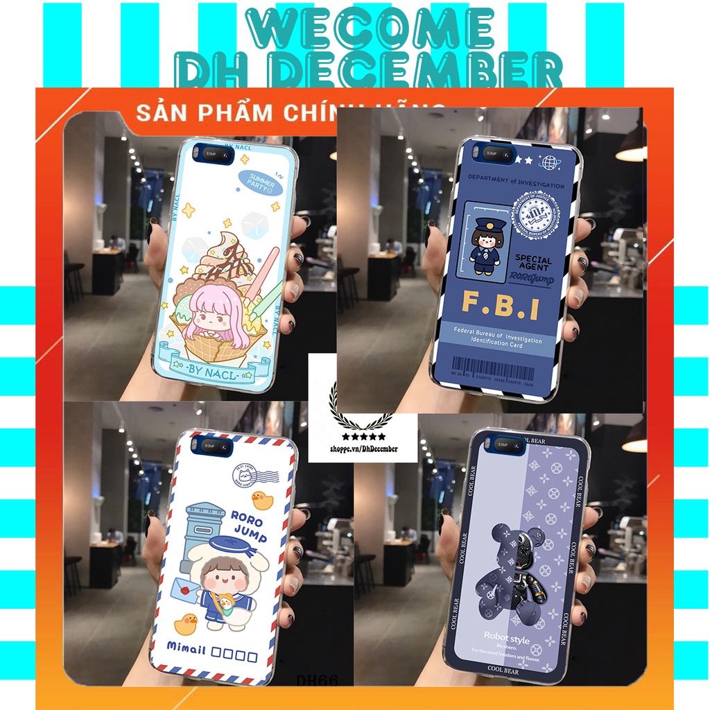 Ốp lưng dẻo Vsmart BEE in hình 3D GẤU cute be@r, soda, happy day cực hot ,thời thượng