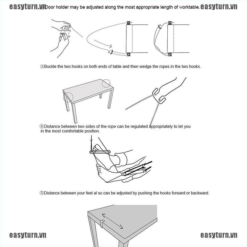 Võng Mini Gác Chân Tiện Lợi