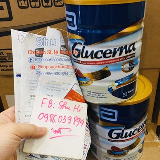 Sữa dành cho người tiểu đường Glucerna 850g Úc